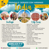 LA INDIA | TRIÁNGULO DORADO CON VARANASI